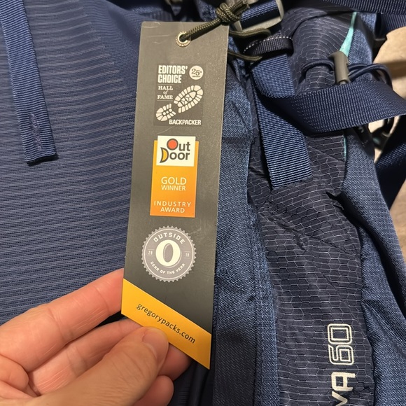 NWT Gregory Deva 60 Womens XS - NOCTURNE BLUE - Picture 7 of 10